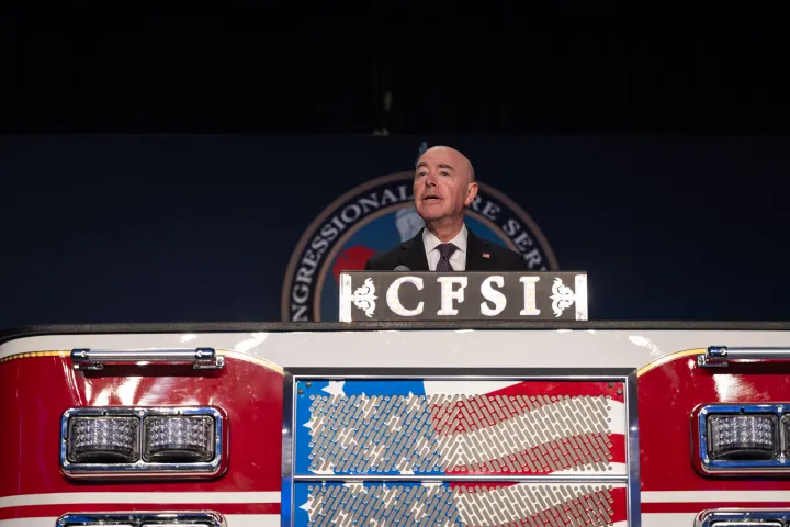 Cover photo for the collection "DHS Secretary Alejandro Mayorkas Delivers Remarks at 34th Annual National Fire and Emergency Services Dinner"