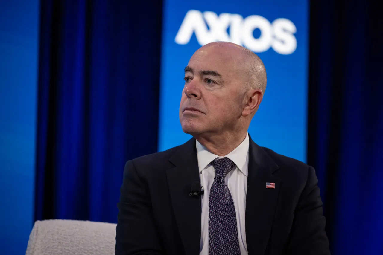 Image: DHS Secretary Alejandro Mayorkas Participates in a Fireside Chat at Axios What’s Next Summit (017)