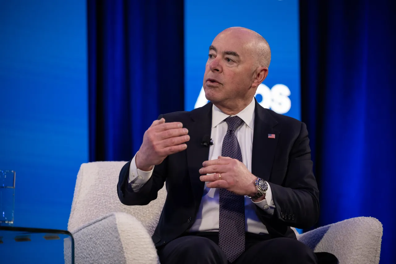 Image: DHS Secretary Alejandro Mayorkas Participates in a Fireside Chat at Axios What’s Next Summit (019)