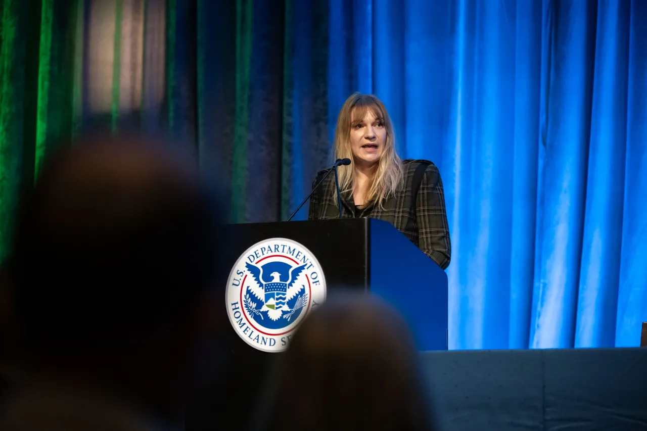 Image: DHS Senior Official Performing the Duties of the Deputy Secretary Kristie Canegallo Provides Remarks at Strategic Industry Conversation X (009)