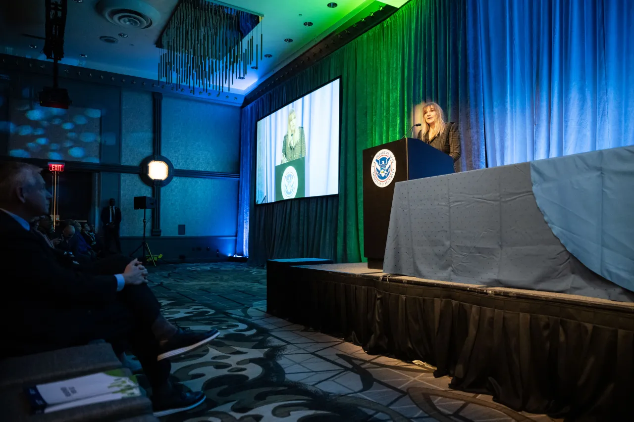 Image: DHS Senior Official Performing the Duties of the Deputy Secretary Kristie Canegallo Provides Remarks at Strategic Industry Conversation X (011)