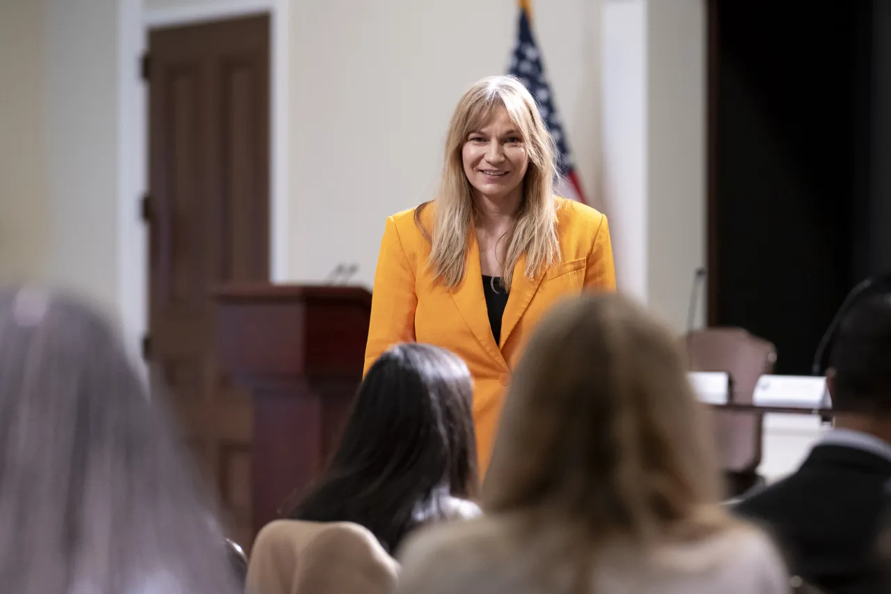 Image: DHS Senior Official Performing the Duties of the Deputy Secretary Kristie Canegallo Participates in a Women Deputy Secretaries of the Biden-Harris Administration Panel  (003)