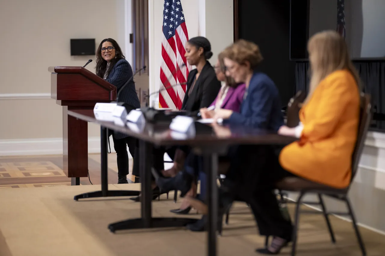 Image: DHS Senior Official Performing the Duties of the Deputy Secretary Kristie Canegallo Participates in a Women Deputy Secretaries of the Biden-Harris Administration Panel  (006)