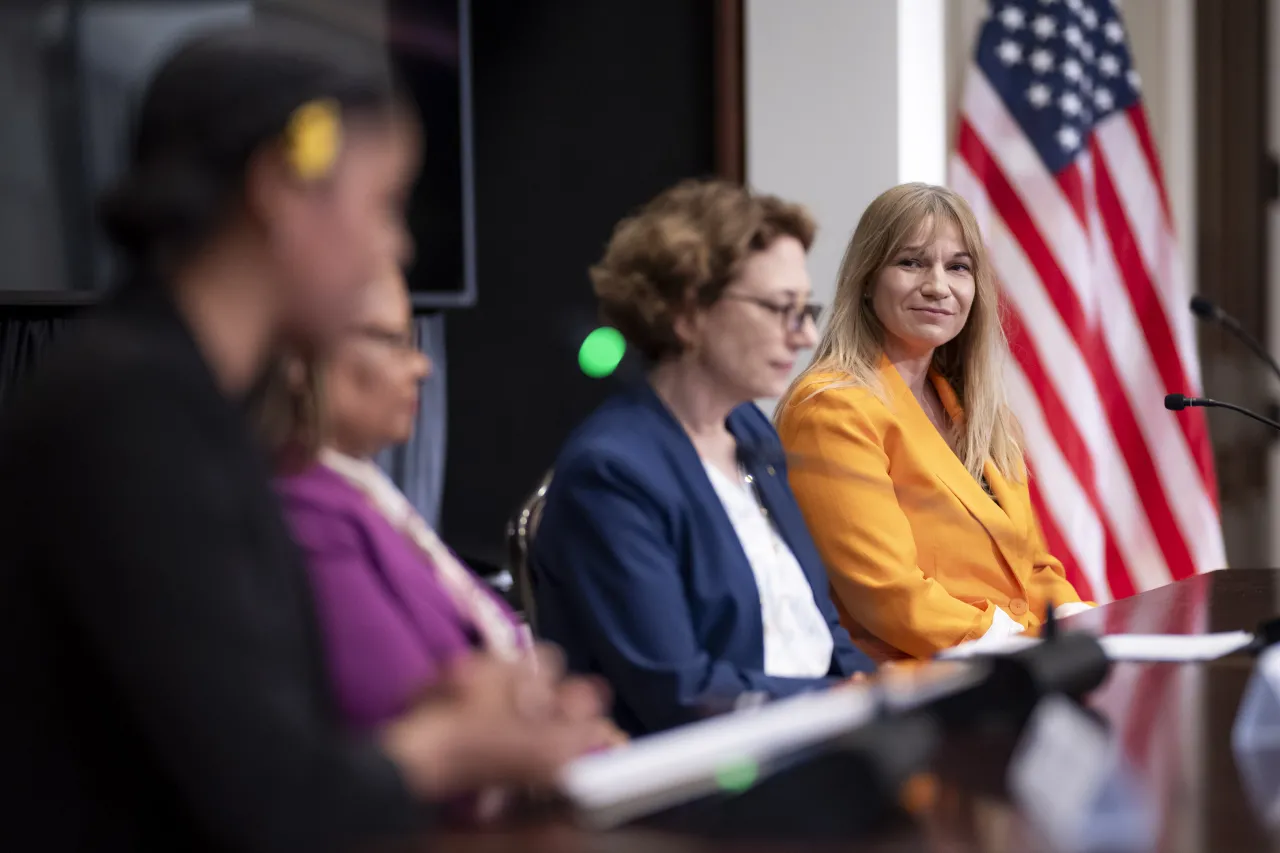 Image: DHS Senior Official Performing the Duties of the Deputy Secretary Kristie Canegallo Participates in a Women Deputy Secretaries of the Biden-Harris Administration Panel  (009)