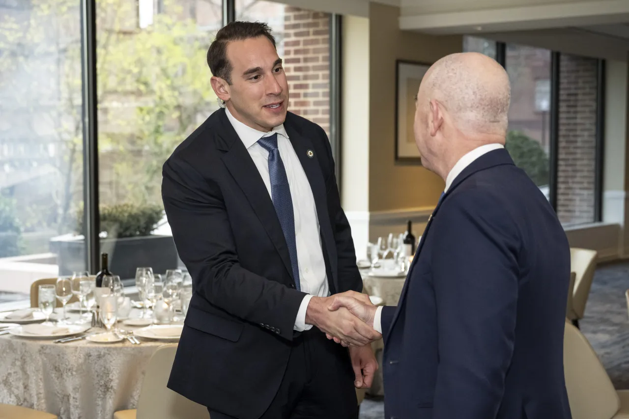 Image: DHS Secretary Alejandro Mayorkas Participates in a Fireside Chat at SINET Public Private Partnership Dinner  (012)