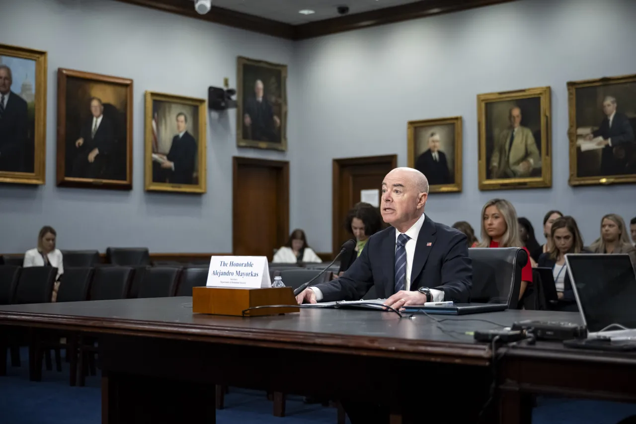 Image: DHS Secretary Alejandro Mayorkas Testifies During the House Appropriations Committee Hearing   (012)