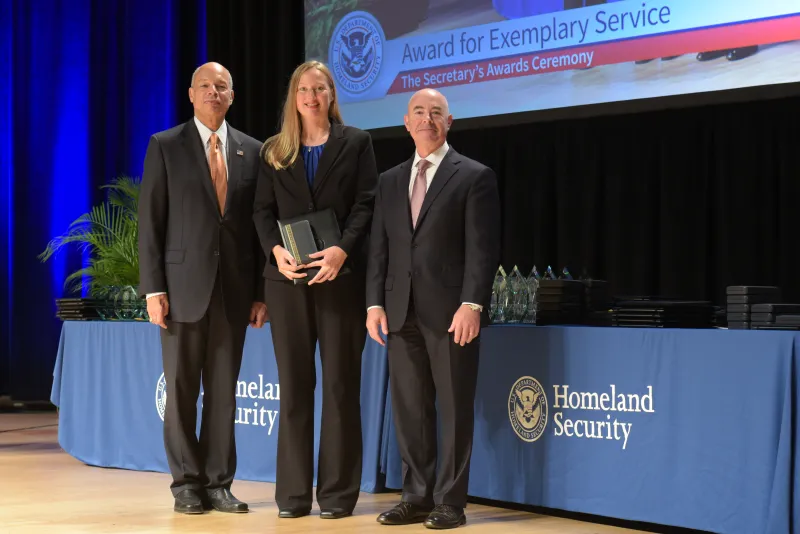 The Secretary's Exemplary Service Award 2015 - Stephanie Braman