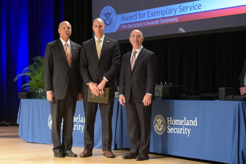 The Secretary's Exemplary Service Award 2015 - Bryan T. Molnar