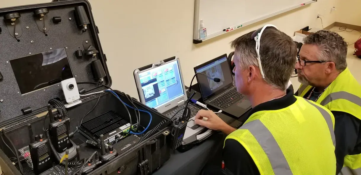During the SCITI Labs DTE, first responders were able to pull in sensor and imagery information to inform decision-making during a search and rescue scenario.
