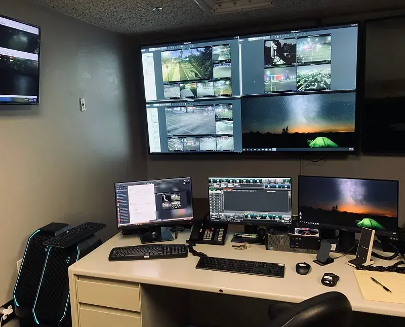 Inglewood Police Department uses B4PS to stream live video from their Real-Time Crime Center to their field officers.