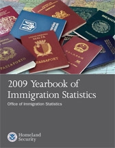 Cover of the 2009 Yearbook of Immigration Statistics