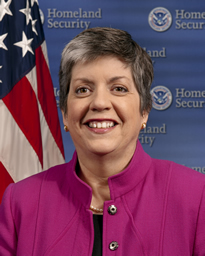 Homeland Secretary Janet Napolitano
