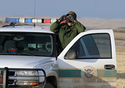 CBP Officer at the Canadian Border in Montana