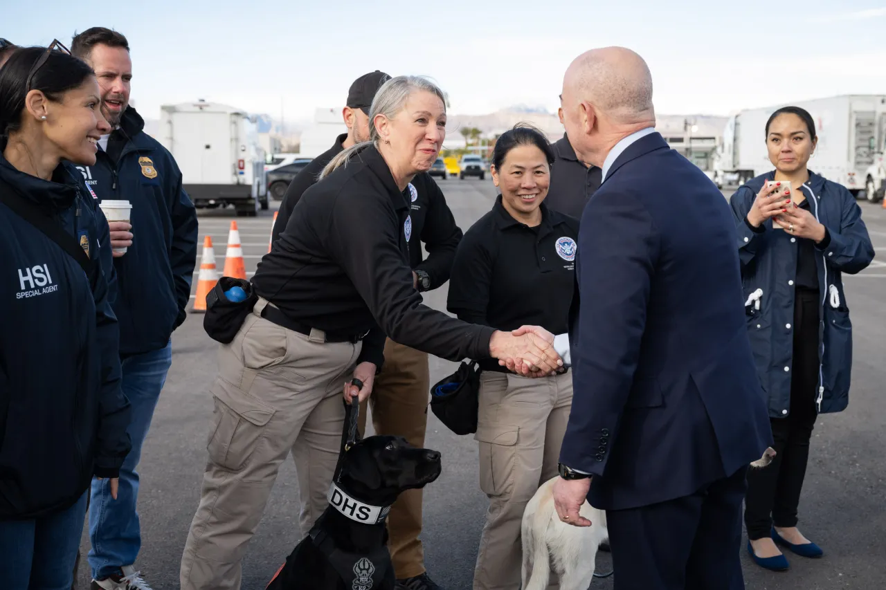 Image: DHS Secretary Alejandro Mayorkas Meets with DHS Employees Conducting Super Bowl Preparations (014)