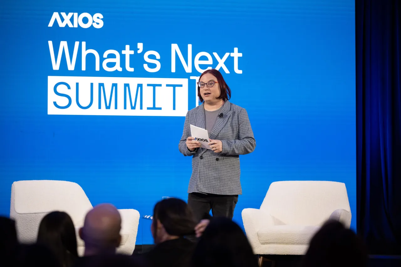 Image: DHS Secretary Alejandro Mayorkas Participates in a Fireside Chat at Axios What’s Next Summit (008)