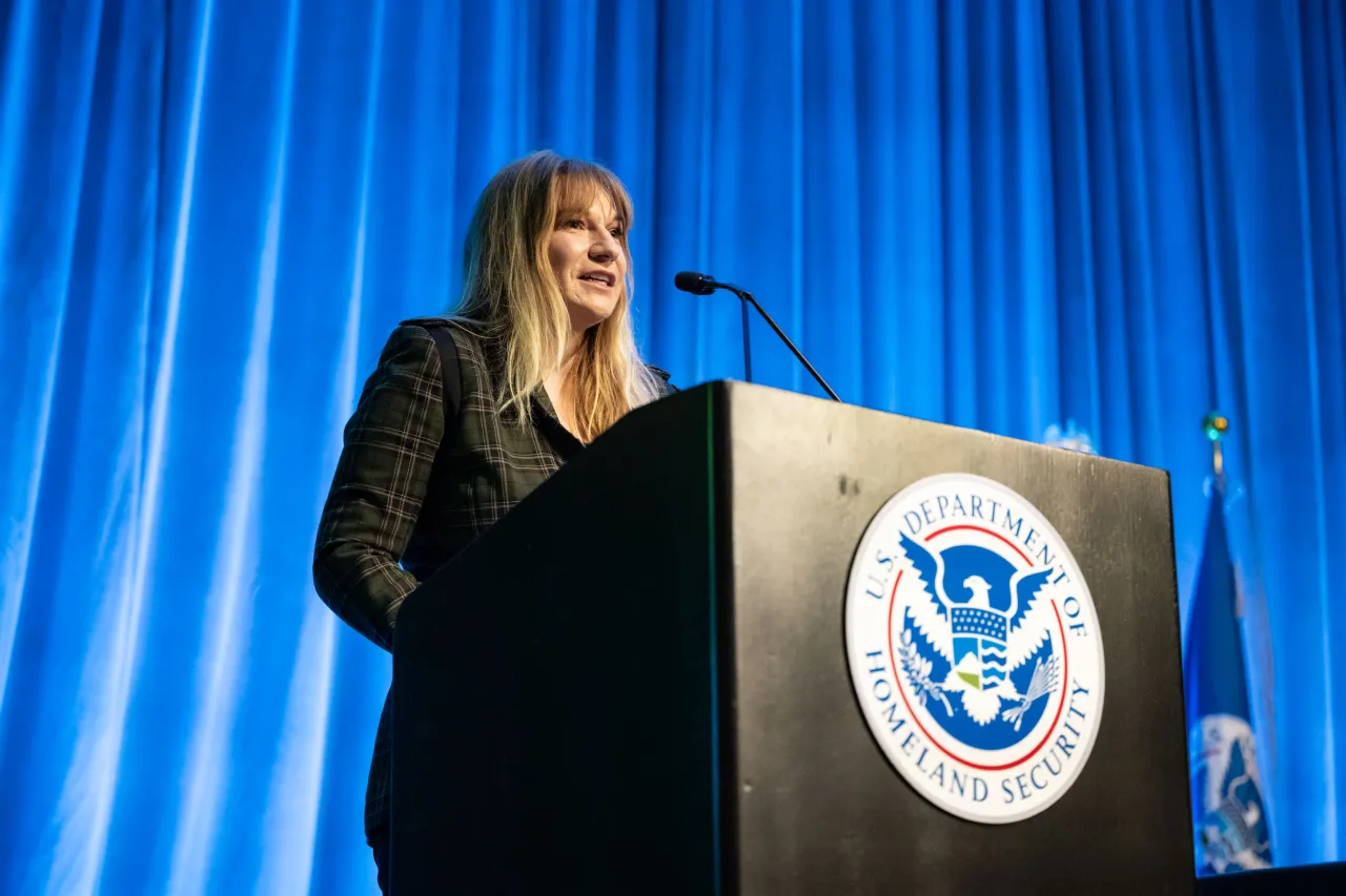 Image: DHS Senior Official Performing the Duties of the Deputy Secretary Kristie Canegallo Provides Remarks at Strategic Industry Conversation X (005)