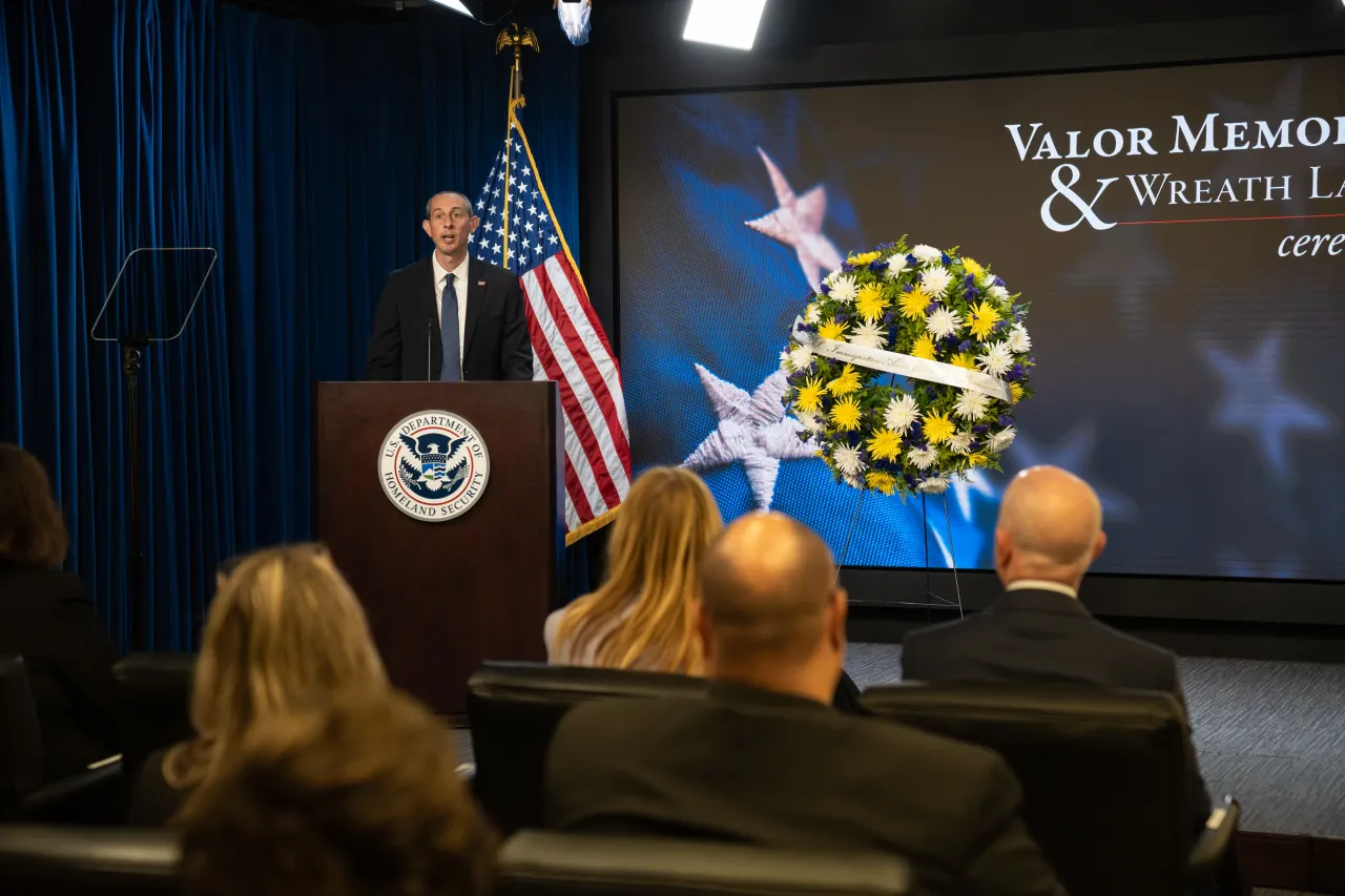 Image: DHS Secretary Alejandro Mayorkas Attends ICE Valor Memorial and Wreath Laying (008)