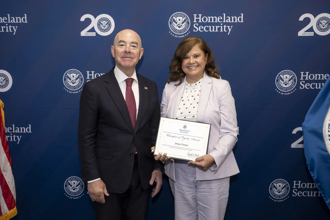 Image: DHS Secretary Alejandro Mayorkas Presents the 2023 Secretary’s Awards  (023)