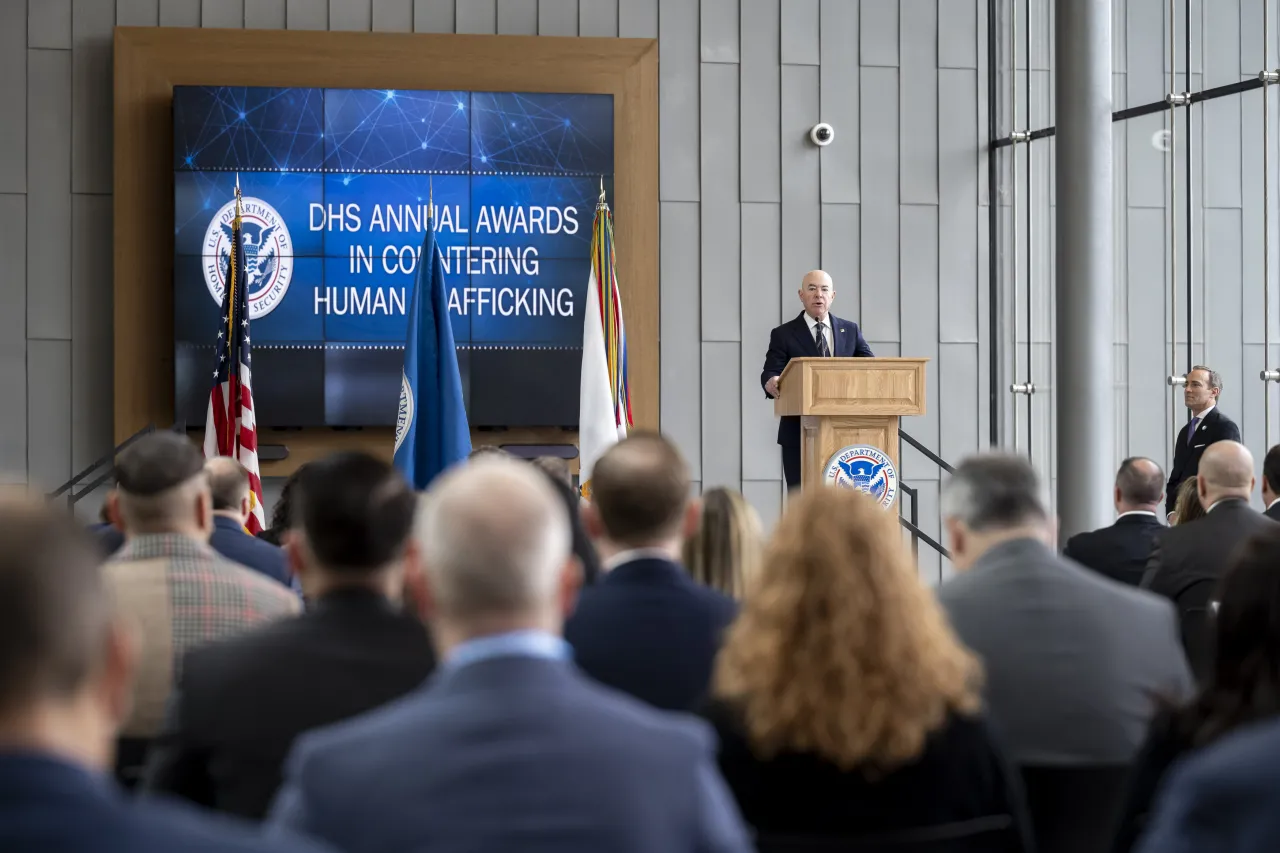 Image: DHS Secretary Alejandro Presents the DHS Annual Awards in Countering Human Trafficking  (008)