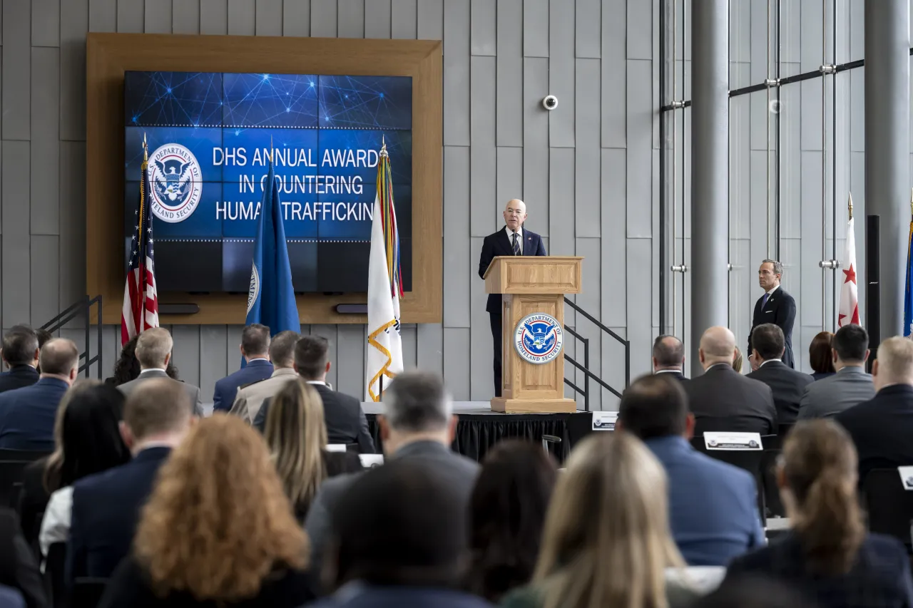 Image: DHS Secretary Alejandro Presents the DHS Annual Awards in Countering Human Trafficking  (009)