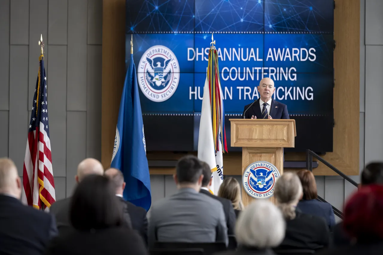 Image: DHS Secretary Alejandro Presents the DHS Annual Awards in Countering Human Trafficking  (010)