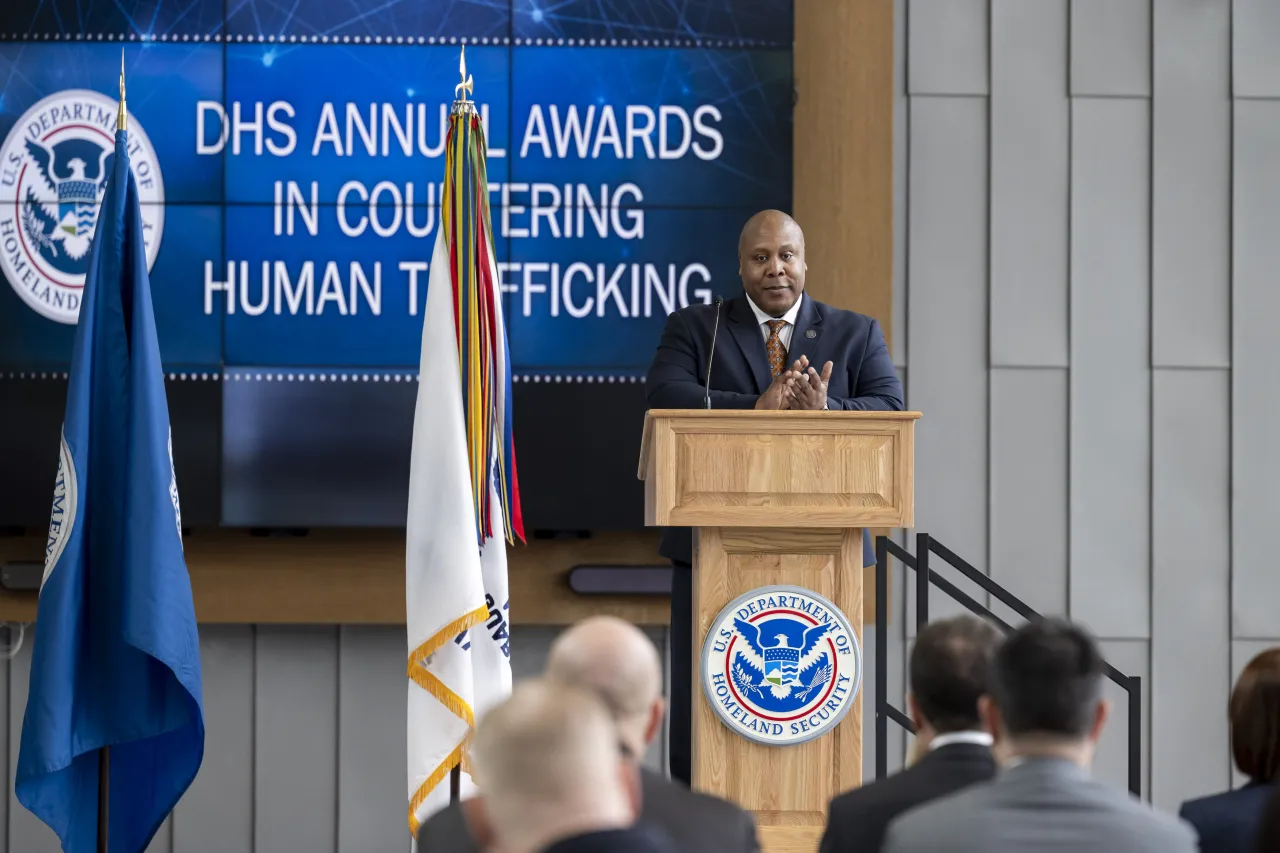 Image: DHS Secretary Alejandro Presents the DHS Annual Awards in Countering Human Trafficking  (022)