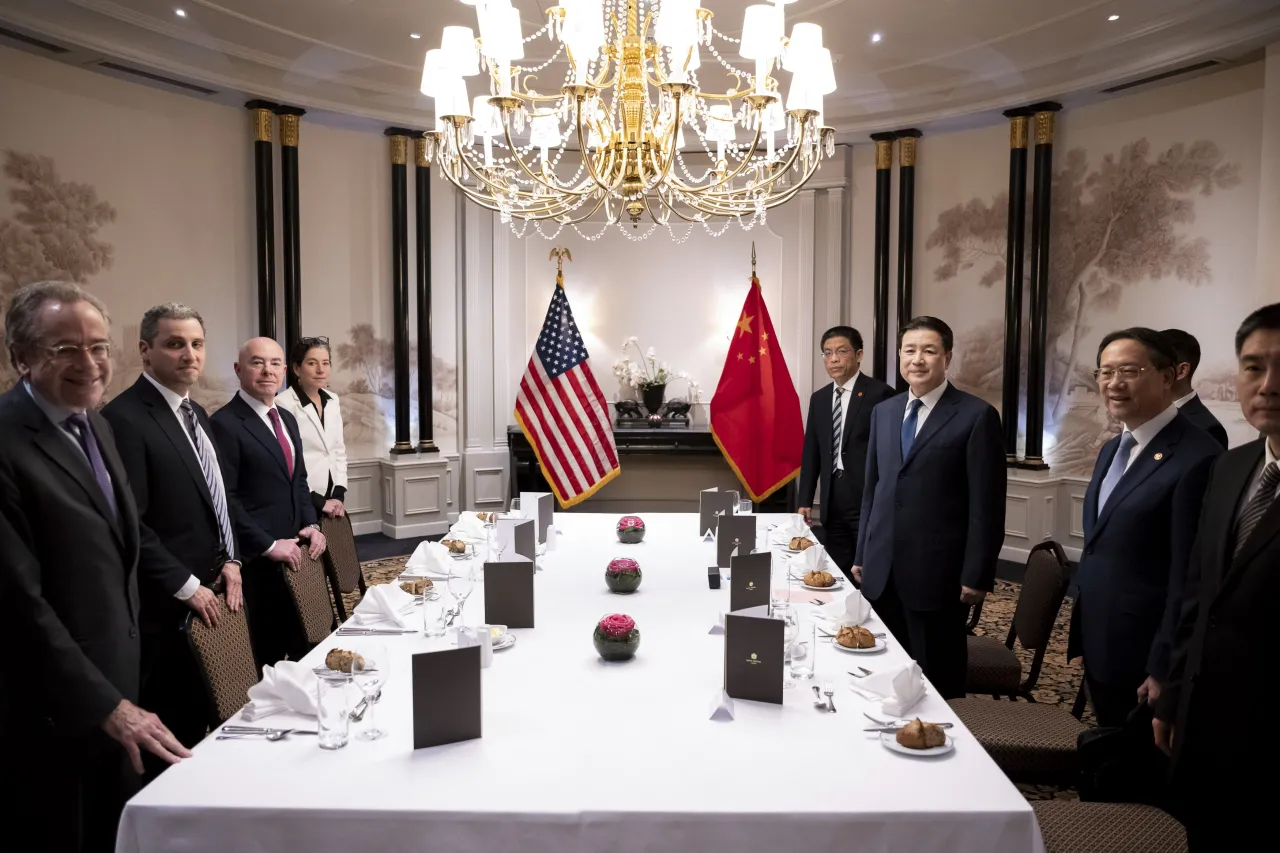 Image: DHS Secretary Alejandro Mayorkas Participates in a Bilateral Dinner with Minister Wang Xiaohong (095)