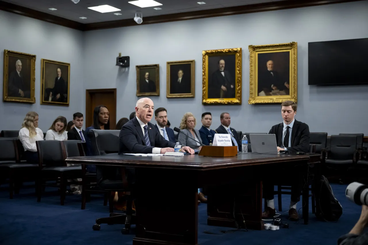 Image: DHS Secretary Alejandro Mayorkas Testifies During the House Appropriations Committee Hearing   (030)