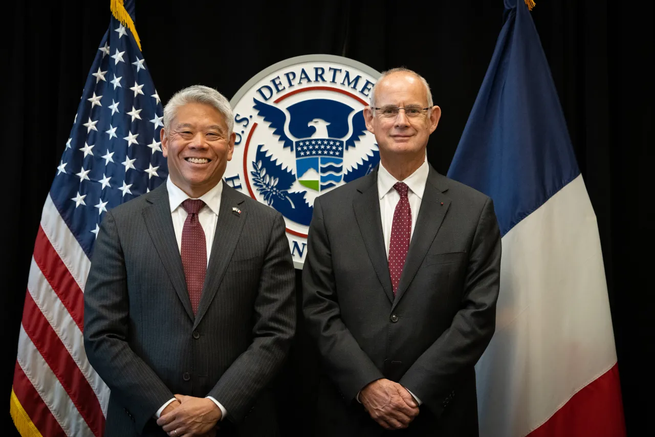 Image: DHS Deputy Secretary John Tien Meets with French Secretary General for Defense and National Security (020)