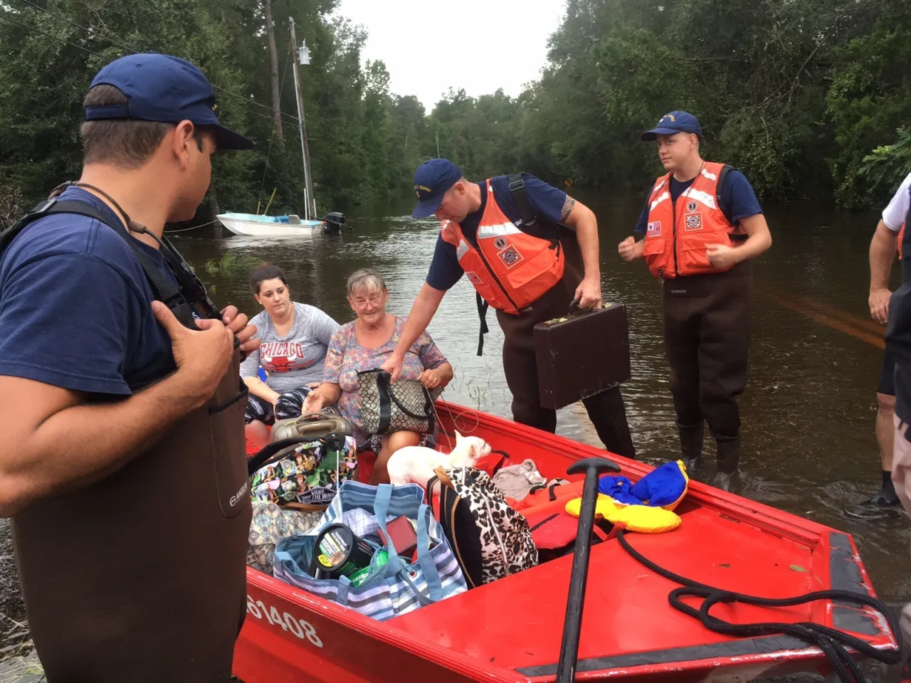 Image: Coast Guard Flood Punt Teams Conduct Hurricane Irma Rescue Operations [Image 4 of 4]