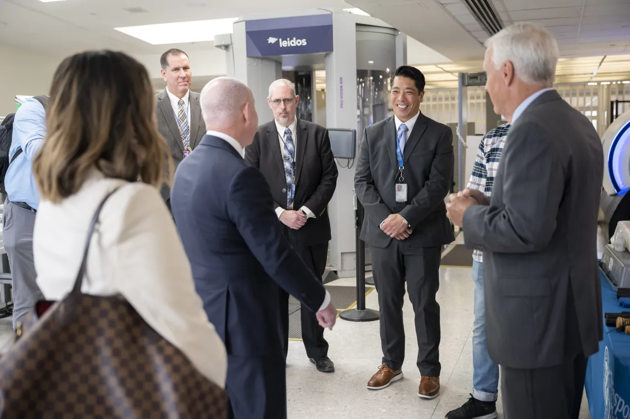 Image: DHS Secretary Alejandro Mayorkas Visits Washington Dulles International Airport (012)