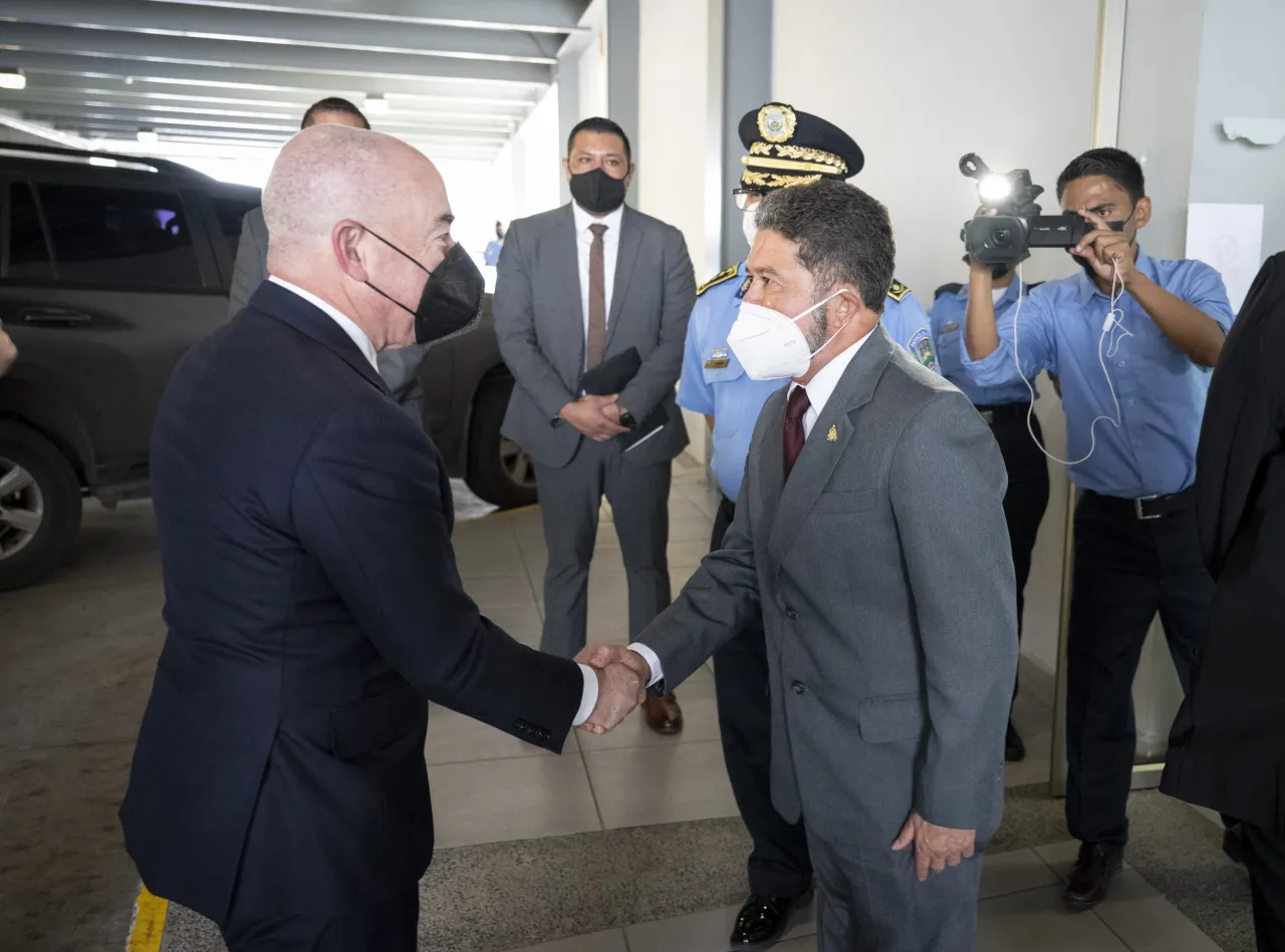 Image: DHS Secretary Mayorkas Meets With Minister of Security (013)
