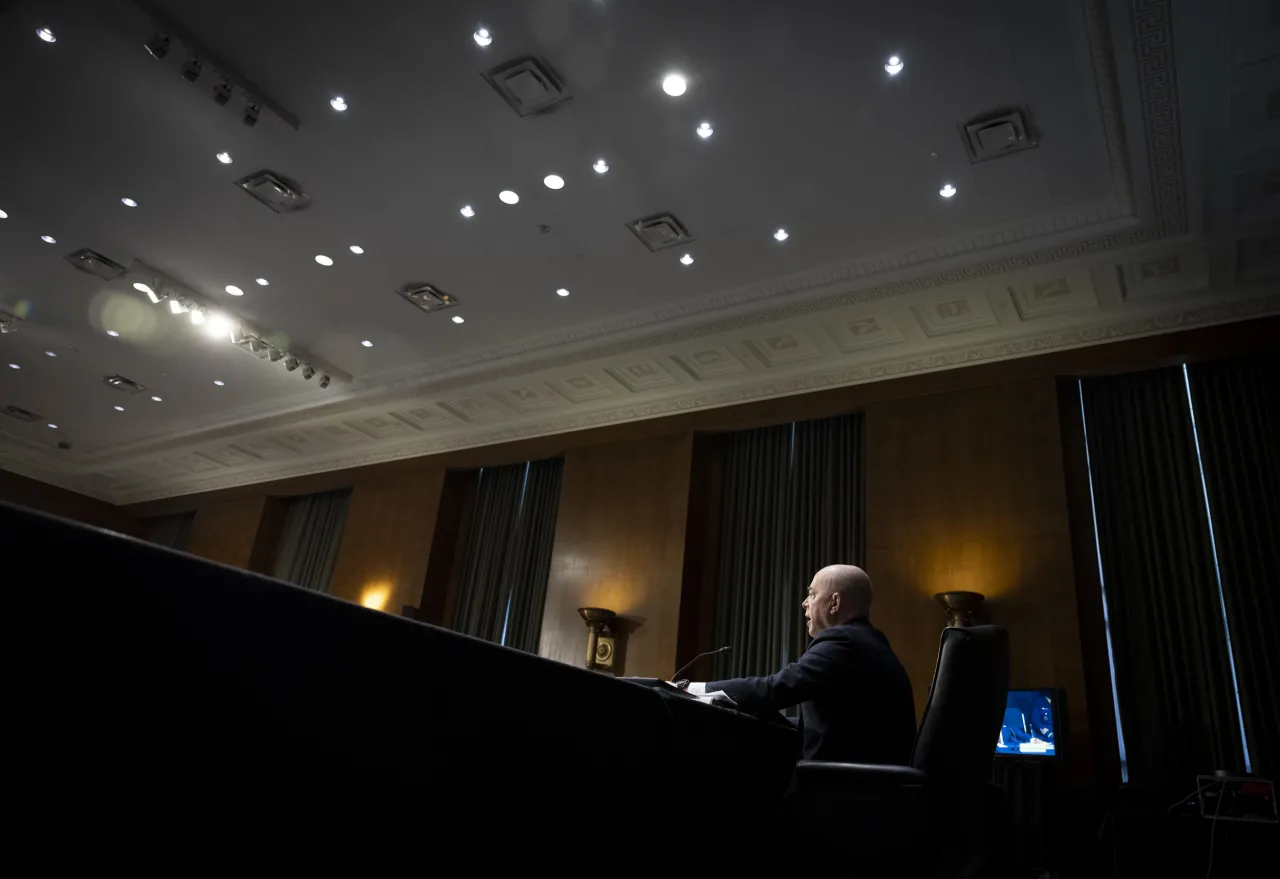 Image: DHS Secretary Alejandro Mayorkas Testifies Before Senate Judiciary Committee (035)