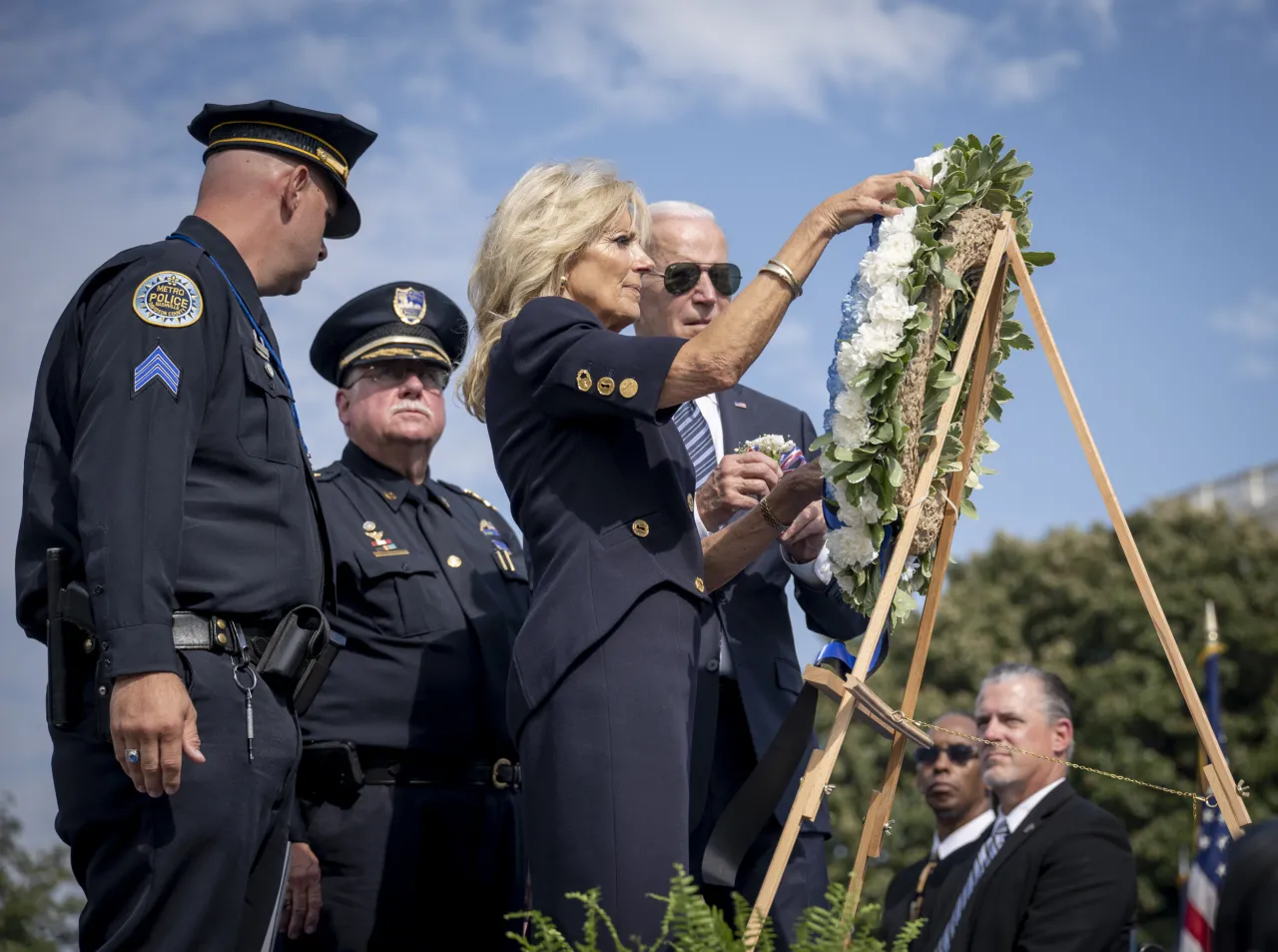 Image: DHS Secretary Alejandro Mayorkas Attends National Police Officers' Memorial Service (23)