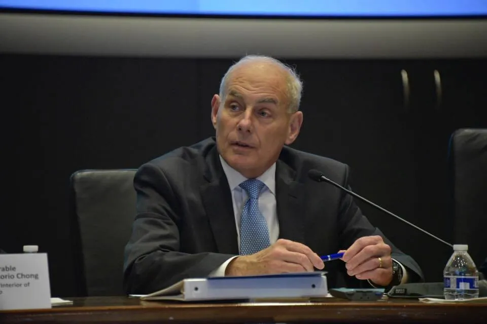 Image: Secretary John Kelly at the Conference on Prosperity and Security in Central America