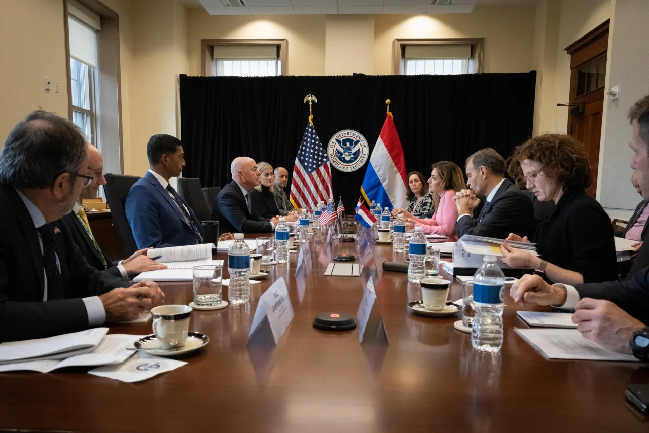 Image: DHS Secretary Alejandro Mayorkas Meets with Dutch Minister of Justice and Security (008)
