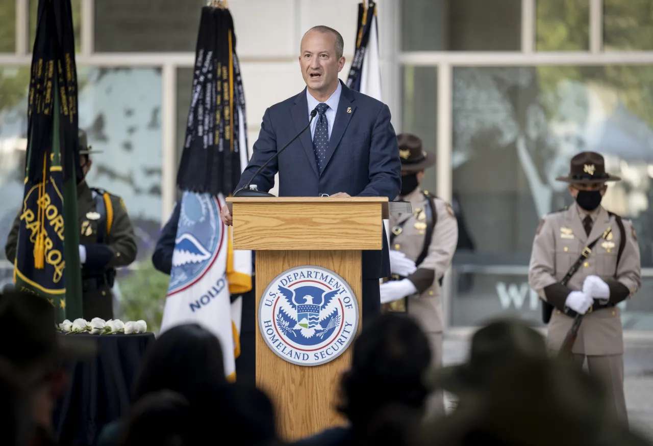 Image: DHS Secretary Alejandro Mayorkas Attends CBP Valor Memorial (39)