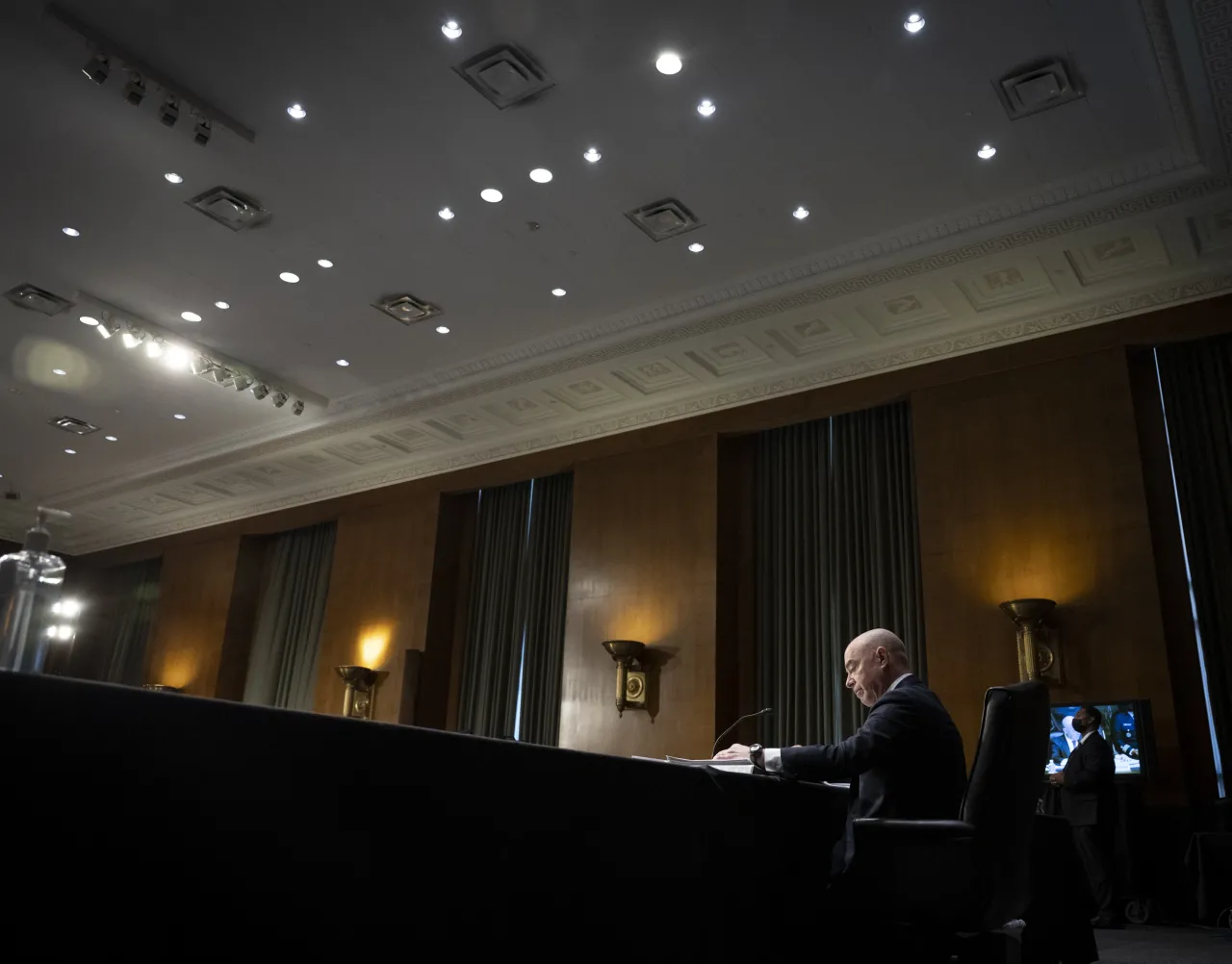 Image: DHS Secretary Alejandro Mayorkas Testifies Before Senate Judiciary Committee (033)