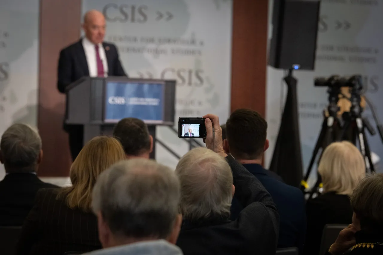 Image: DHS Secretary Alejandro Mayorkas Speaks at The Convergence of National Security and Homeland Security (004)