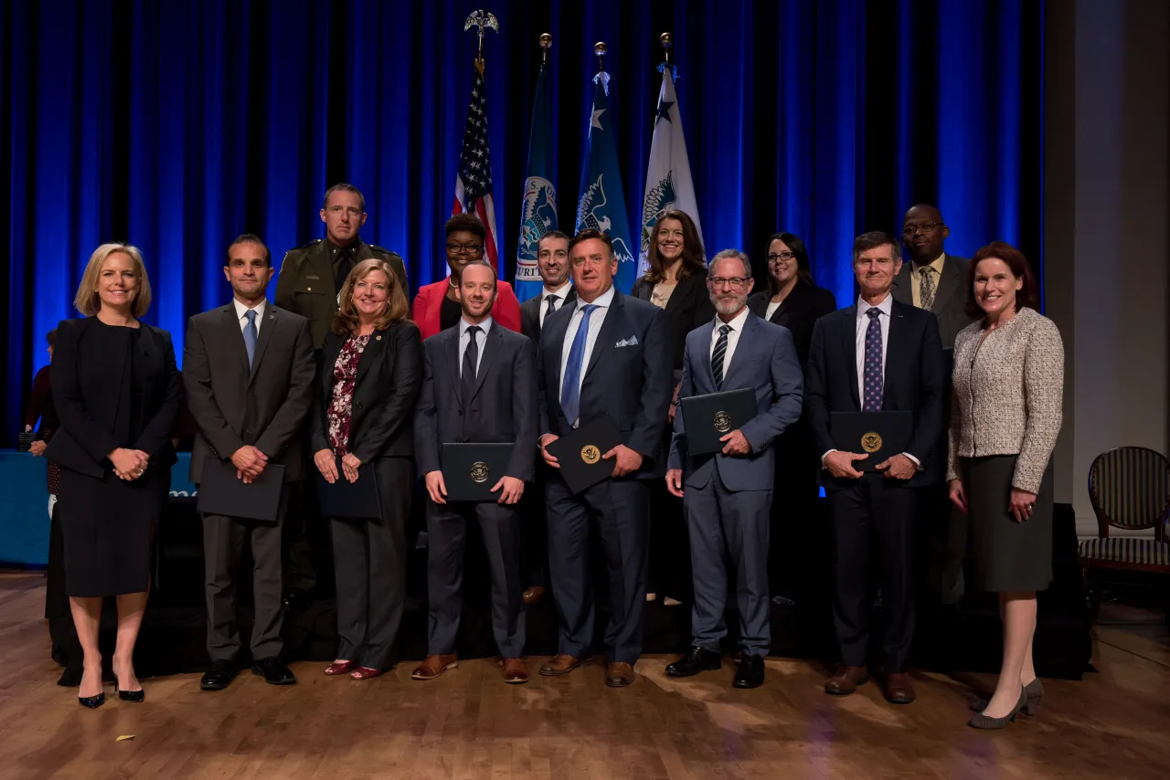 Image: The Secretary's Award for Unity of Effort 2018 - CBP Border Wall Acquisition & Program Management Team - U.S. Customs and Border Protection