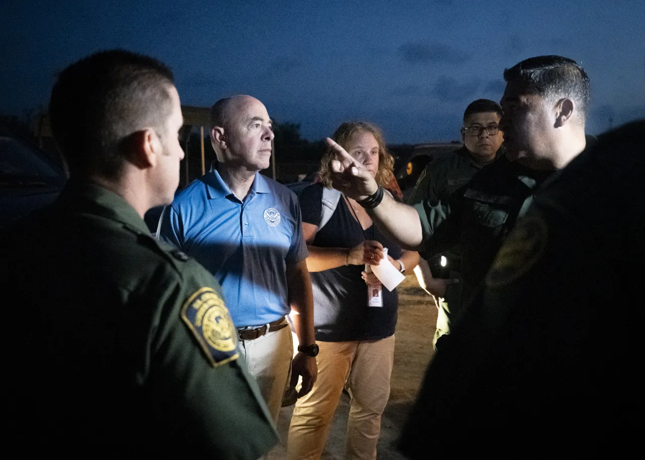 Image: DHS Secretary Alejandro Mayorkas Participates Border Tour with U.S. Border Patrol (010)