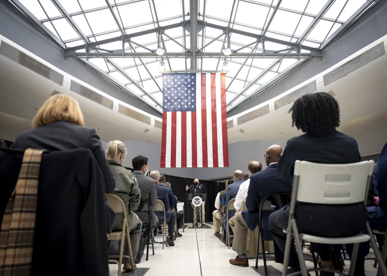 Image: DHS Secretary Alejandro Mayorkas Participates in OAW Appreciation Event (020)