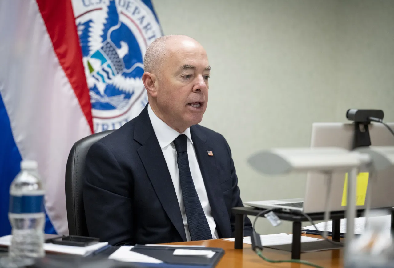 Image: DHS Secretary Alejandro Mayorkas Participates Ministerial Maritime Cyber Engagement (007)