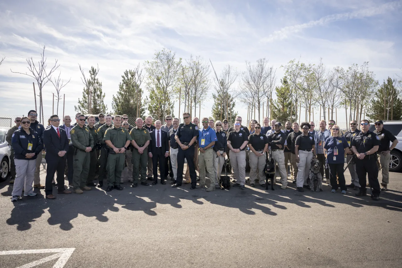 Image: DHS Partners with State and Local Officials to Secure Super Bowl LVI