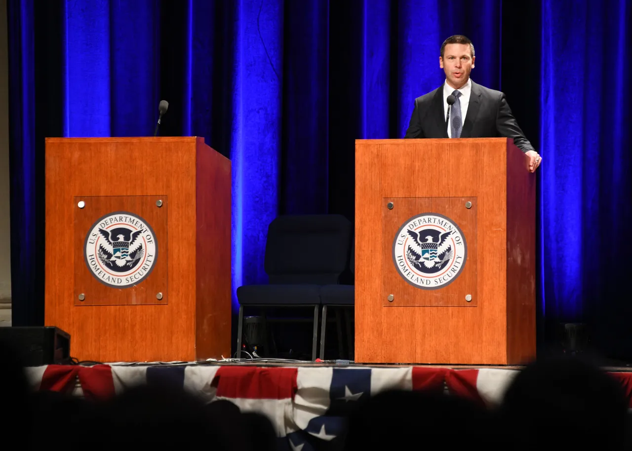 Image: Acting Security Secretary McAleenan Delivers Remarks at the 2019 Secretary’s Award Ceremony (005)