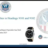 Image: Watches in Heading 9101 and 9102