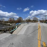 Image: Roadway Destroyed by Hurricane Ian