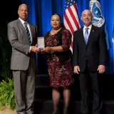 Image: The Secretary's Meritorious Service Award 2014 - Loretta Gamble