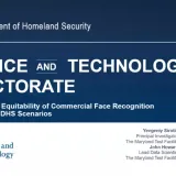 Image: Evaluating the Equitability of Commercial Face Recognition Technology in DHS Scenarios