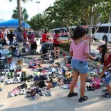 Image: Volunteers Organize Donations in Houston